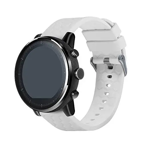 Turnwin 18mm 20mm 22mm Width Silicone Quick Release Wristband Replacement Sports Straps Bracelet Watch Band Women Men Strap with Quick Release Pins for Smartwatch - 6