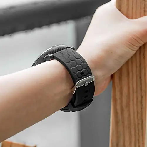 Turnwin 18mm 20mm 22mm kenglikdagi silikon tez chiqariladigan bilaguzuk almashtirish sport tasmalar bilaguzuk soat tasmasi ayollar erkaklar uchun tez chiqariladigan ignalari bilan Smartwatch uchun - 7