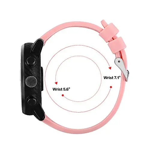 Turnwin 18mm 20mm 22mm Width Silicone Quick Release Wristband Replacement Sports Straps Bracelet Watch Band Women Men Strap with Quick Release Pins for Smartwatch - 2