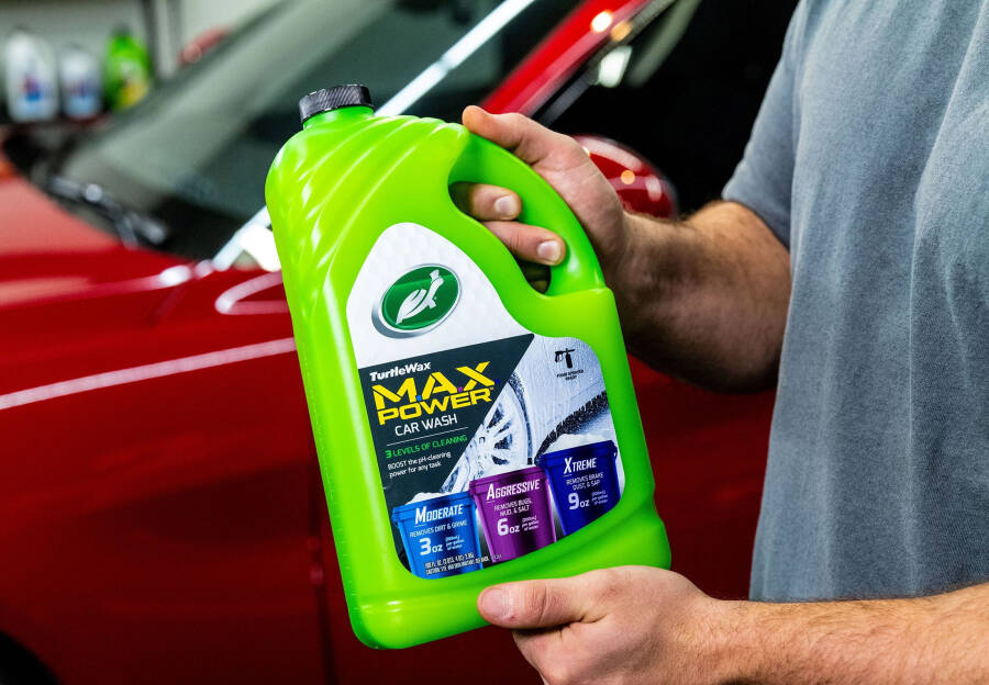 Turtle Wax 50597 Max-Power 3 Taşqidagi Tozalash Avtomobil Yuvish Eritmasi, 100 untsiya - 4