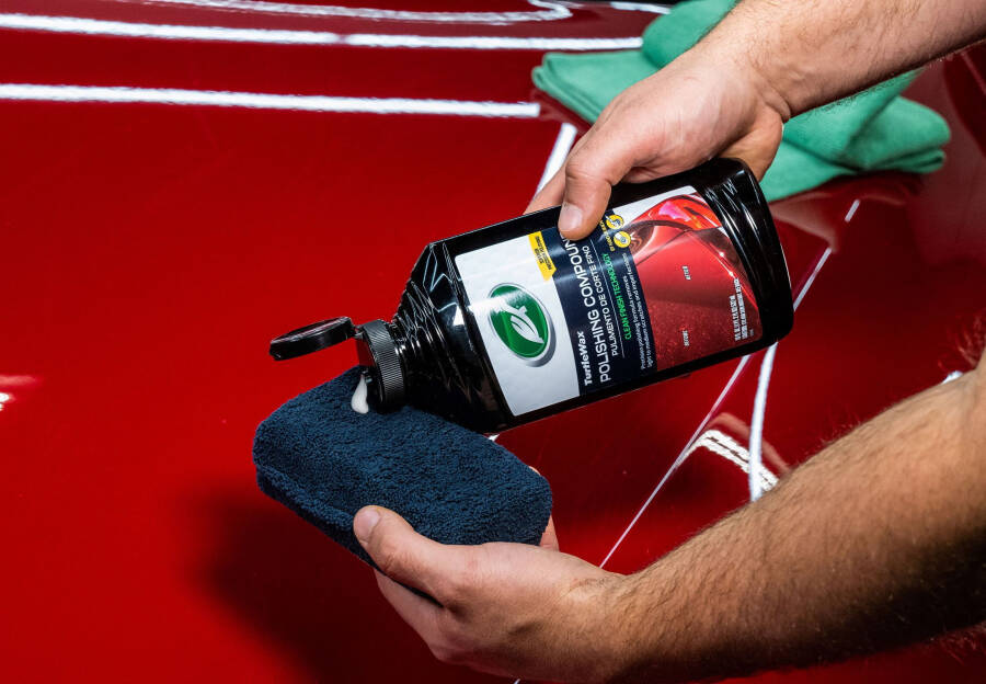 Turtle Wax 50793 Clean Finish Premium Grade polishing massasi, 18 untsiya - 6