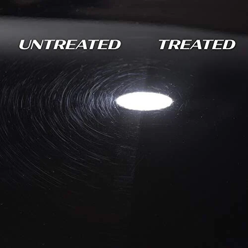 Turtle Wax 53448 Hybrid Solutions Seramik Akril Qora Polirovka va Mumi, Qora Avtomobil Bo'yog'i Uchun Ishlab Chiqarilgan, Yuzaki Chizish va Aylanish Izlarini O'chiradi, Suvdan Himoya Qilish, Himoya va Yorqinlik Beradi, 14 oz - 3