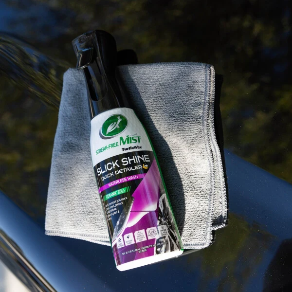 Turtle Wax Slick Shine Быстрый спрей для детализации, 591 мл - 12