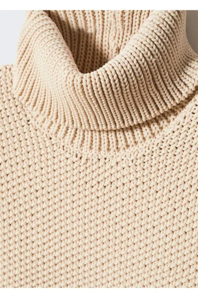 Turtleneck Knitted Vest - 6