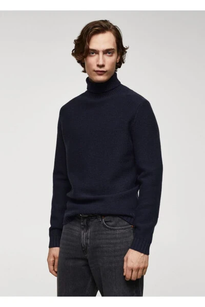 Turtleneck sweater - MANGO MAN