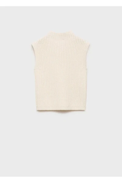 Turtleneck sweater vest - MANGO KIDS (1)