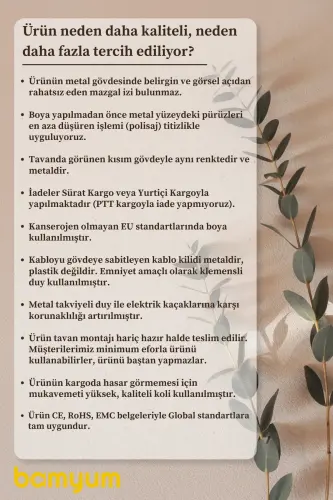 Turuncu Asaletli Tekli Avize Eskitme Başlık Retro Sarkıt Lamba Restoran Cafe Salon Avizeleri - Turuncu 