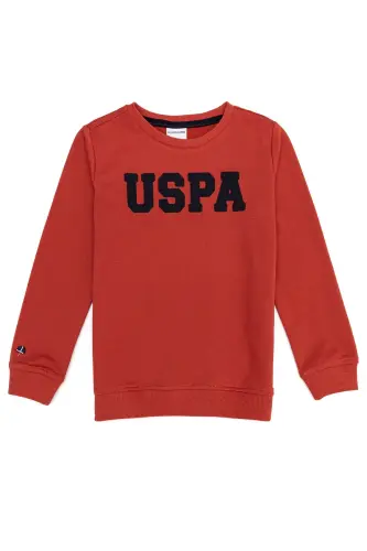 Turuncu Erkek Çocuk Sweatshirt - VR191 
