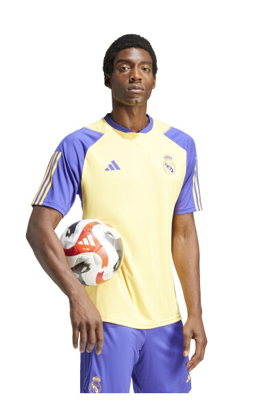 Turuncu Erkek Yuvarlak Yaka 23/24 Real Madrid Forma IQ0547 REAL - Turuncu - 3