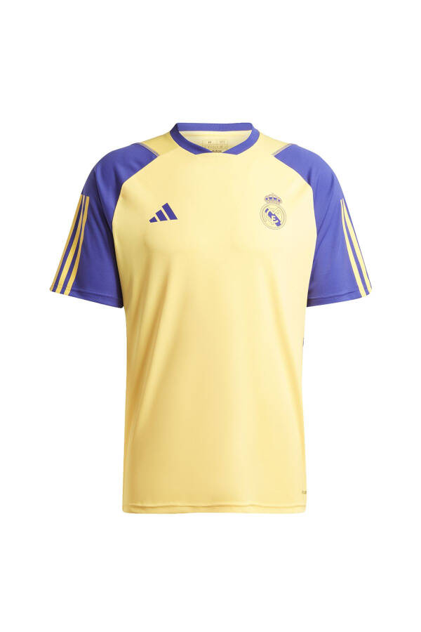 Turuncu Erkek Yuvarlak Yaka 23/24 Real Madrid Forma IQ0547 REAL - Turuncu - 8
