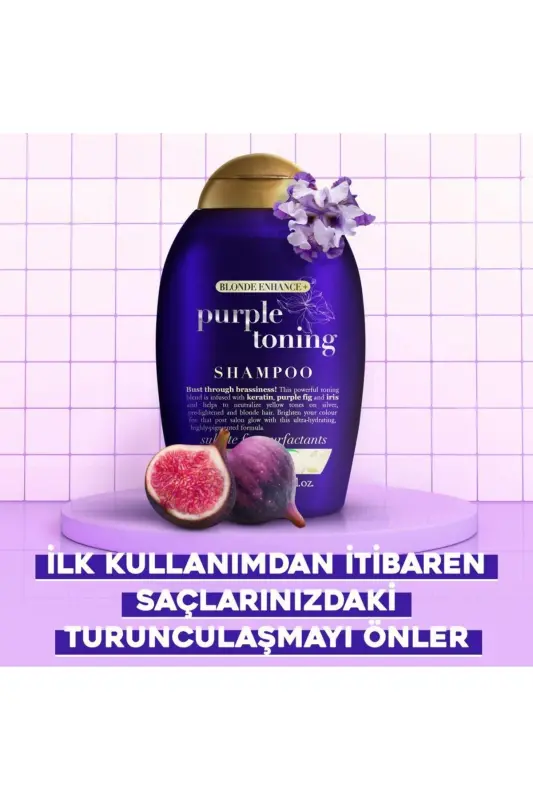Purple Toning Turunculaşma Karşıtı Sülfatsız Mor Şampuan 385 ml - 2
