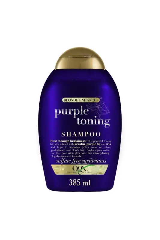 Purple Toning Turunculaşma Karşıtı Sülfatsız Mor Şampuan 385 ml - 7