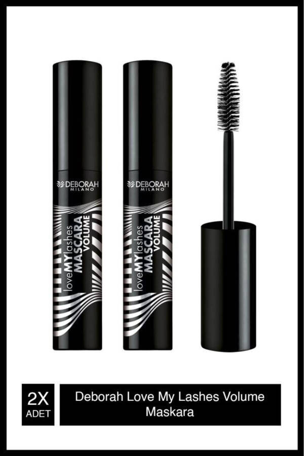 Тушь для ресниц Love My Lashes Volume Extra Volumizing Mascara * 2 штуки - 3