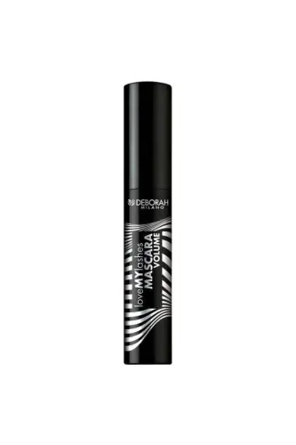Тушь для ресниц Milano Love My Lashes с экстра объемом, черная - 1