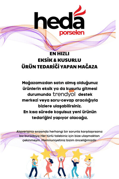 Tush Platin Yalti 12 dona 6 kishilik chinni kofe finjon to'plami sinishgan oq - 4
