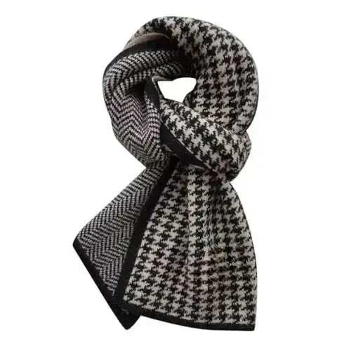 TUSOPORT Women's Winter CasModazoneere Plaid Scarf - Soft, Warm & Classic - 1
