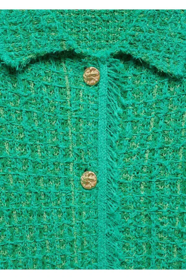 Tviddan yasalgan polo yoqali jiletka - 6