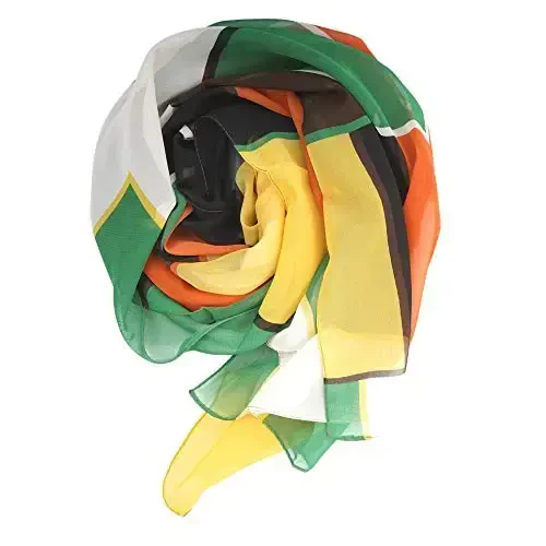 ТВОЯ УЛЫБКА Легкий женский/женский платок-шарф с цветочным принтом/однотонной расцветкой для весенне-летнего сезона - 3