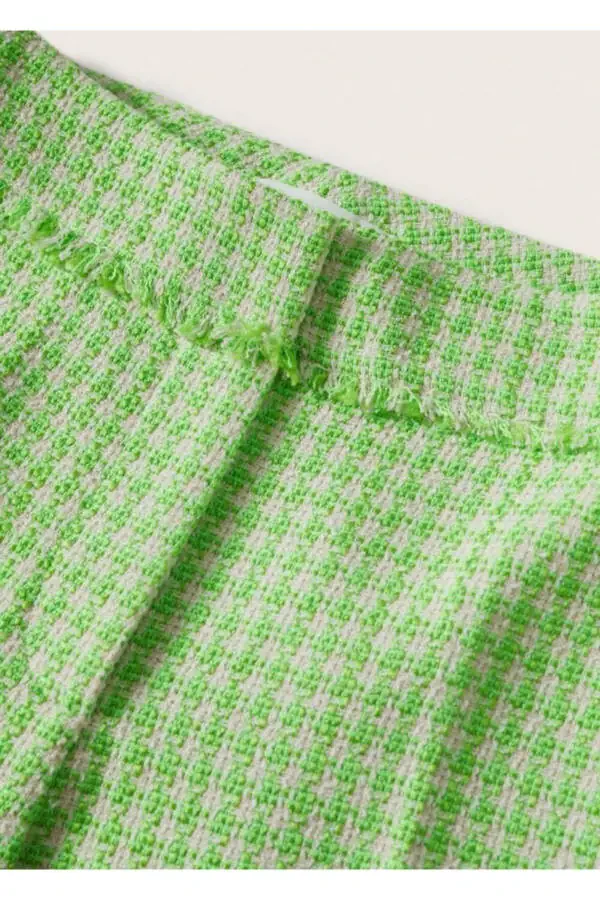 Tweed Culotte Trousers - 6