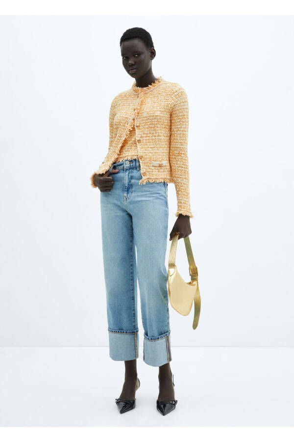 Tweed Jacket with Pockets - 2