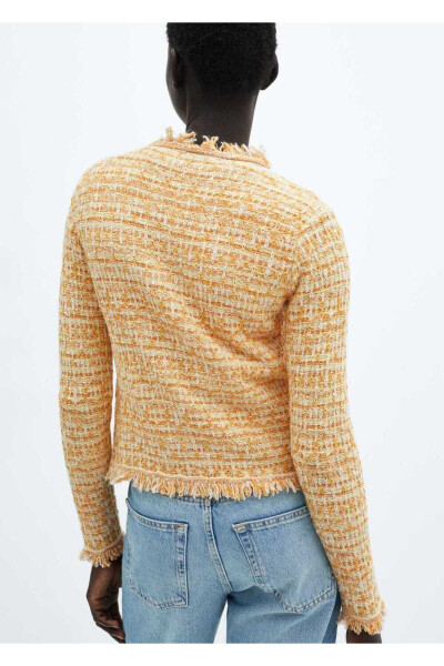 Tweed Jacket with Pockets - 4