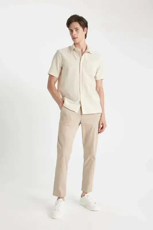 Twill Chino Canvas Pants D1779AX24SP - 3