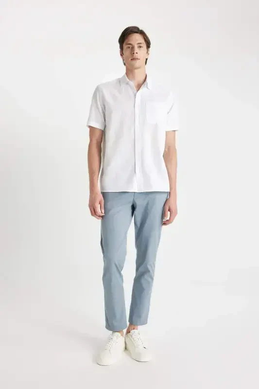 Twill Chino Canvas Pants D1779AX24SP - 3