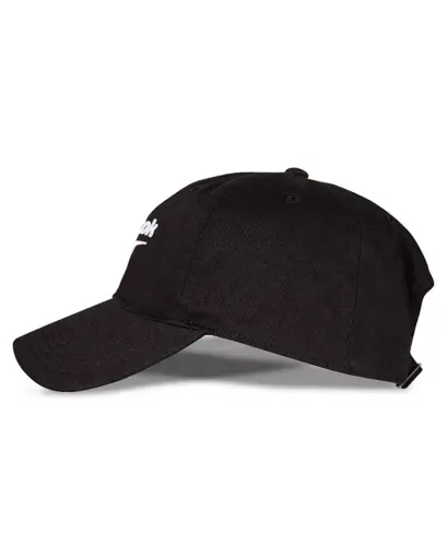 Twill Logo Cap-Black - 6