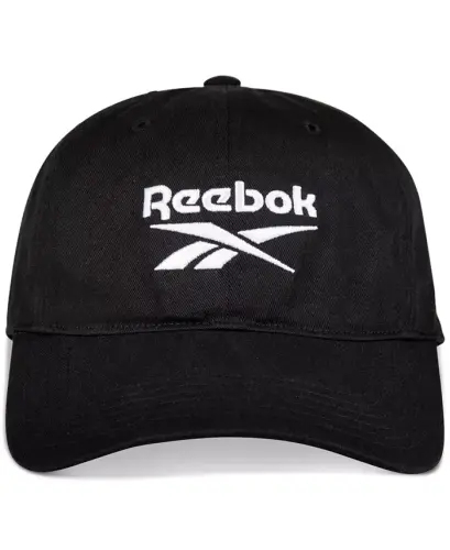 Twill Logo Cap-Black 
