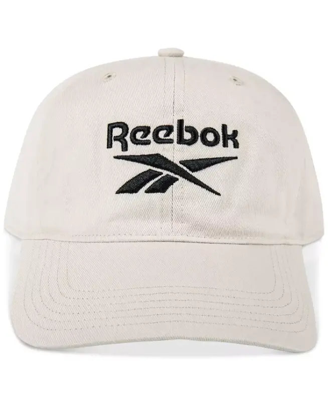 Twill Logo Cap-Natural - REEBOK