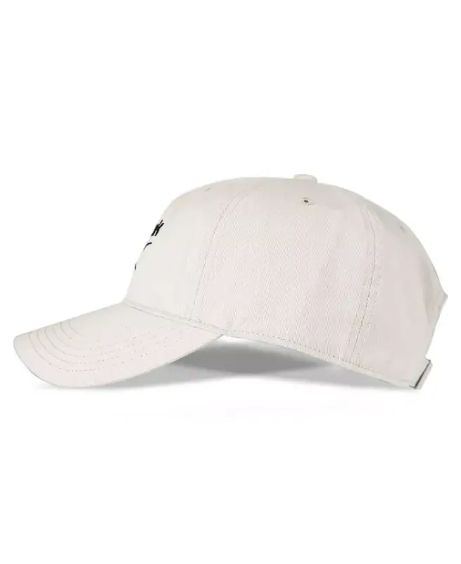 Twill Logo Cap-Natural - 7