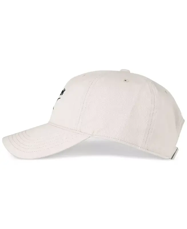 Twill Logo Cap-Natural - 8