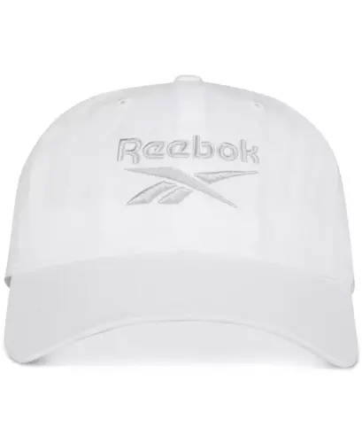 Twill Logo Cap - White 