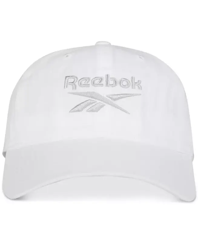 Twill Logo Cap - White - REEBOK