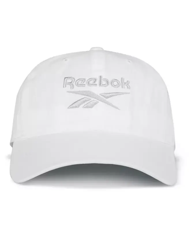 Twill Logo Cap - White - 3
