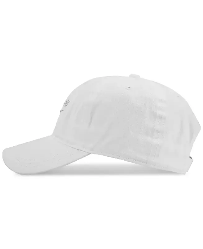 Twill Logo Cap - White - 8