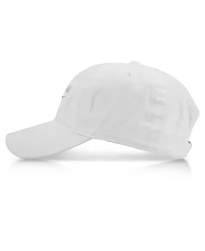 Twill Logo Cap - White - 5