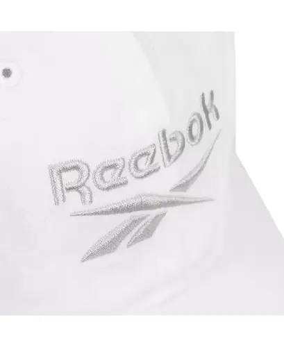 Twill Logo Cap - White - 6