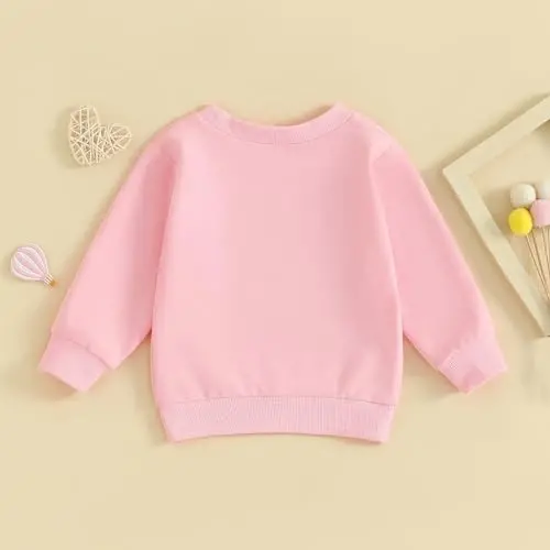 Twopumpkin Toddler Halloween Shrit Baby Girl Outfit Crewneck Sweatshirt Long Sleeve Shirts Holiday Clothes - 7
