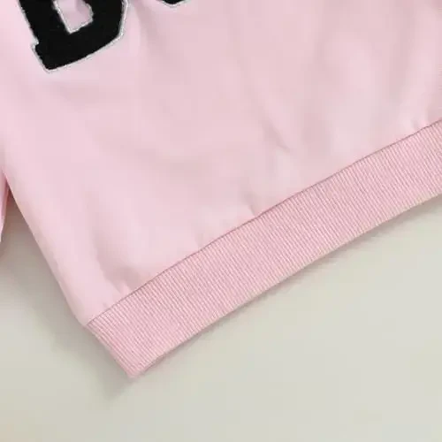 Twopumpkin Toddler Halloween Shrit Baby Girl Outfit Crewneck Sweatshirt Long Sleeve Shirts Holiday Clothes - 5