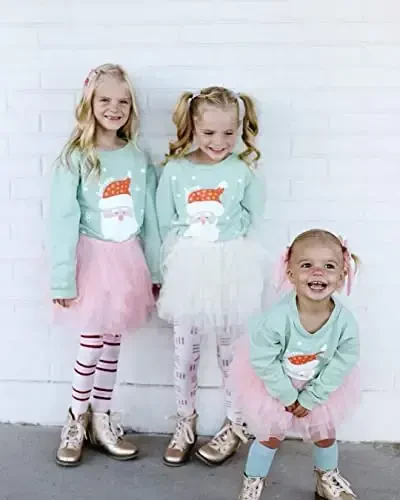 Twopumpkin Toddler Halloween Shrit Baby Girl Outfit Crewneck Sweatshirt Long Sleeve Shirts Holiday Clothes - 3