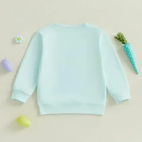 Twopumpkin Toddler Halloween Shrit Baby Girl Outfit Crewneck Sweatshirt Long Sleeve Shirts Holiday Clothes - 5