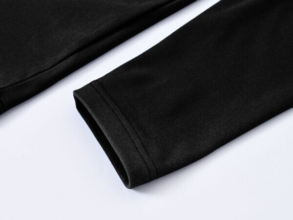 Tyhengta Men's Turtleneck Sweaters Long Sleeve Pullover Sweaters Mock Neck Knitted T-Shirt Basic Slim Fit Tee Tops Black L - 8