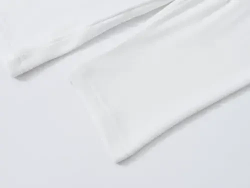 Tyhengta Men's Turtleneck Sweaters Long Sleeve Pullover Sweaters Mock Neck Knitted T-Shirt Basic Slim Fit Tee Tops White M- - 5