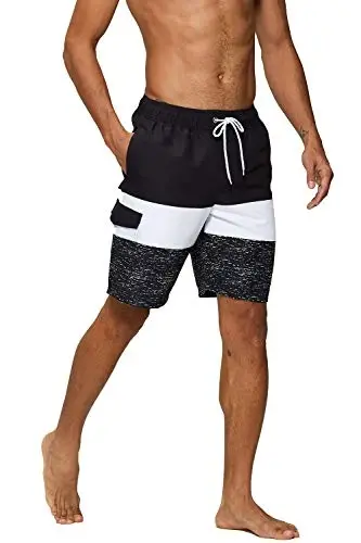 Tyhengta Men's Board Shorts Quick Dry Swim Trunks with Mesh Lining - 3