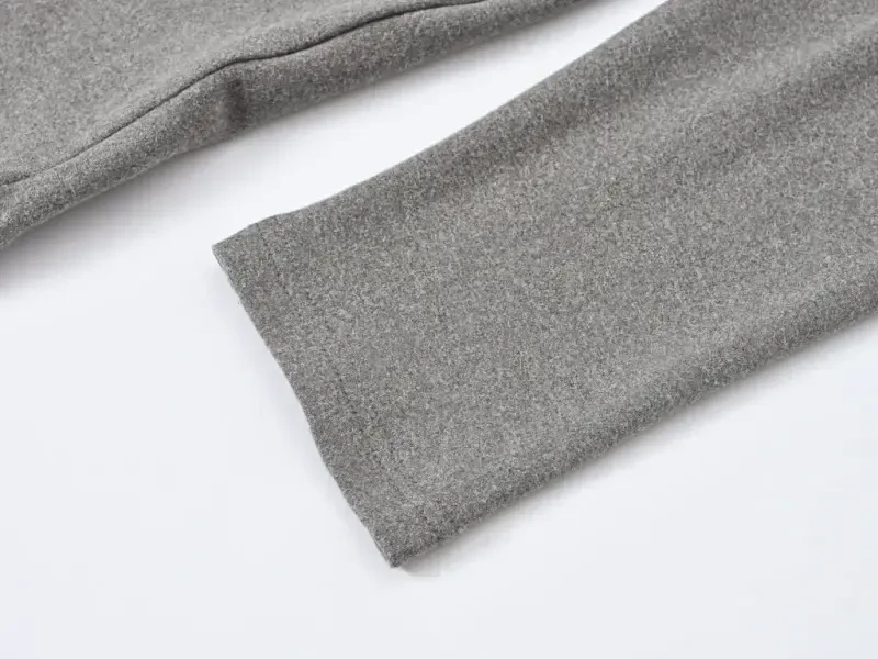 Tyhengta Men's Turtleneck Sweaters Long Sleeve Pullover Sweaters Mock Neck Knitted T-Shirt Basic Slim Fit Tee Tops Grey XL - 10