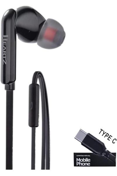 Type-C 15/15 Plus/15 Pro/15 Pro Max Samsung/Xiaomi/Oppo/Huawei Compatible Earphones No Bluetooth Required - 1