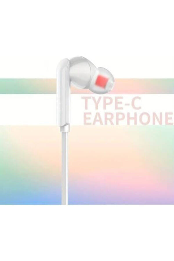 Type-C 15/15 Plus/15 Pro/15 Pro Max Samsung/Xiaomi/Oppo/Huawei Compatible Earphones No Bluetooth Required - 2