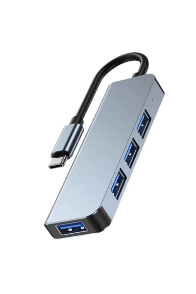 Type-c 1xusb 3.0 3xusb 2.0 Hub Otg Çoğaltıcı Adaptörü Byl-2013t - TECMODAZONEASTER