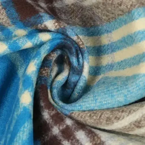 TZ Promise Herringbone Houndstooth Checked Pattern CasModazoneere Feel Classic Soft Luxurious Winter Scarf For Men Women - 5